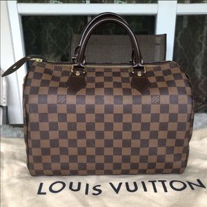 LOUIS VUITTON SPEEDY 30 DAMIER EBENE
